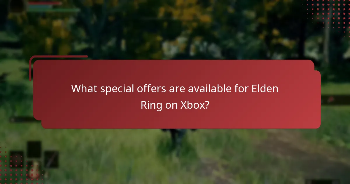 What special offers are available for Elden Ring on Xbox?